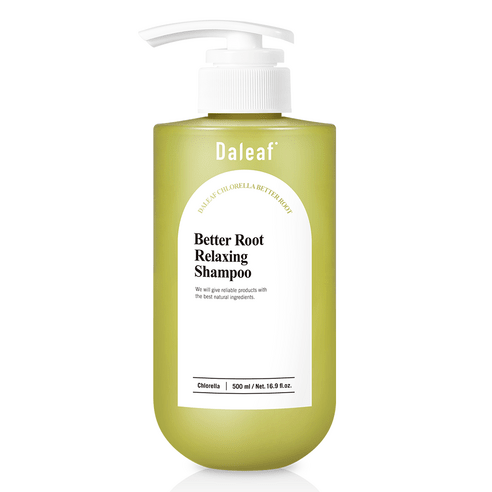 Daleaf Chlorella Better Root Relaxing Shampoo 500ml - Daebak