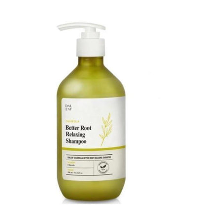 Daleaf Chlorella Better Root Relaxing Shampoo 500ml - Daebak