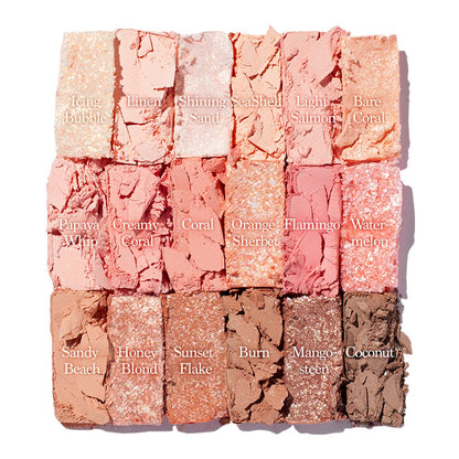 dasique Eyeshadow Palette - 23 Summer Coral