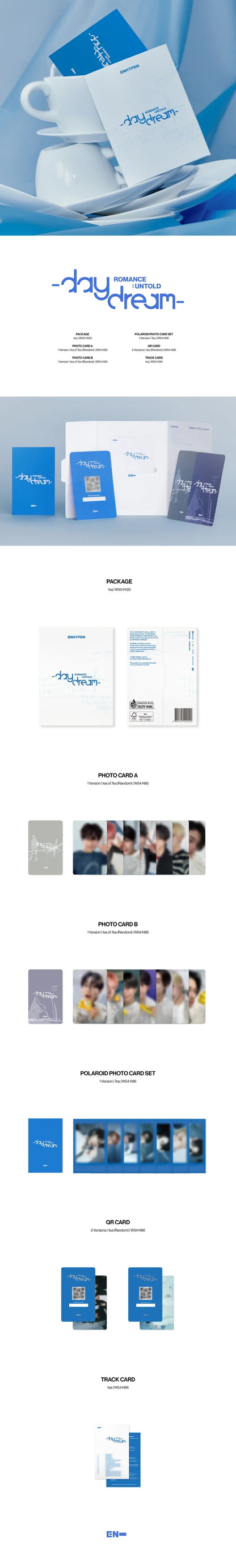 Enhypen Romance: Untold Daydream Weverse Album Version