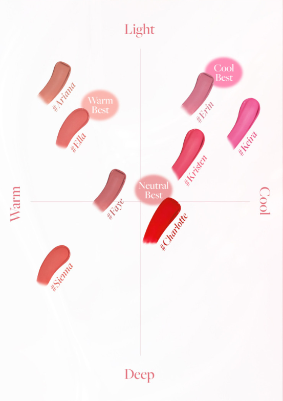 [DEAR DAHLIA] ملمع الشفاه Lip Allure Glow Shine بحجم 2.4g (8 ألوان)