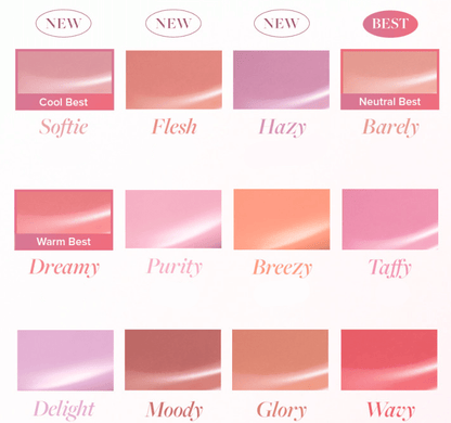 [DEAR DAHLIA] Petal Drop Liquid Blush 4g (12colors) - Daebak
