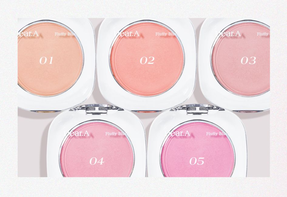 Dear.A Fluffy Blush 4.5g (4colors) - Daebak