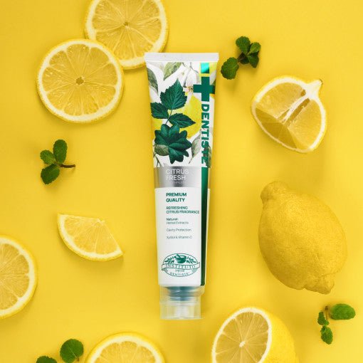 DENTISTE Citrus Fresh Toothpaste 100g - Daebak