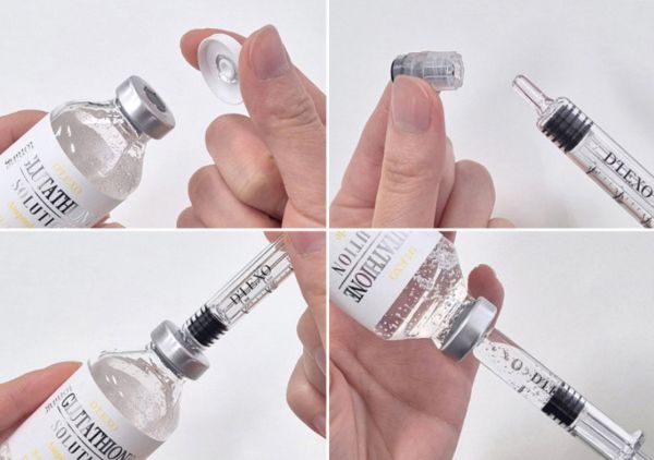 DERMALINE D'LEXO Glutathione Toning Solution Ampoule 35ml - Daebak
