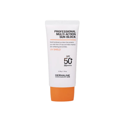 DERMALINE Professional Multi Action Sunblock SPF50+ PA+++ 50ml