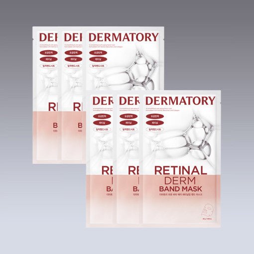 DERMATORY Retinal Derm Band Mask 28g X 6ea - Daebak