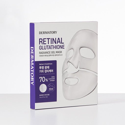 DERMATORY Retinal Glutathione Radiance Gel Mask 22g X 3ea - Daebak