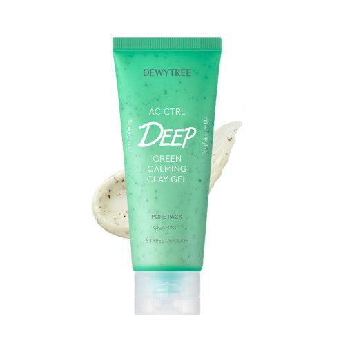 DEWYTREE AC Ctrl Deep Green Calming Clay Gel Pore Pack 100ml - Daebak