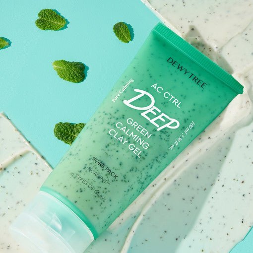 DEWYTREE AC Ctrl Deep Green Calming Clay Gel Pore Pack 100ml - Daebak