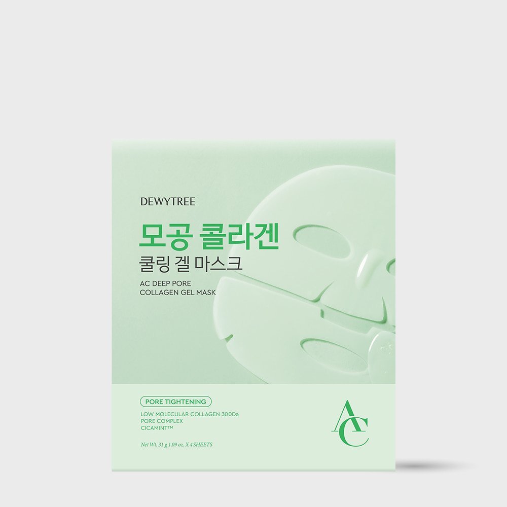 DEWYTREE AC Deep Pore Collagen Gel Mask 31g X 4ea - Daebak