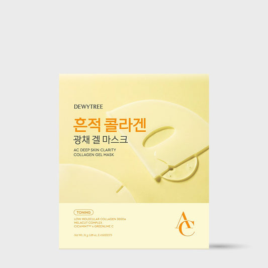 DEWYTREE AC Deep Skin Clarity Collagen Gel Mask 31g X 4ea - Daebak