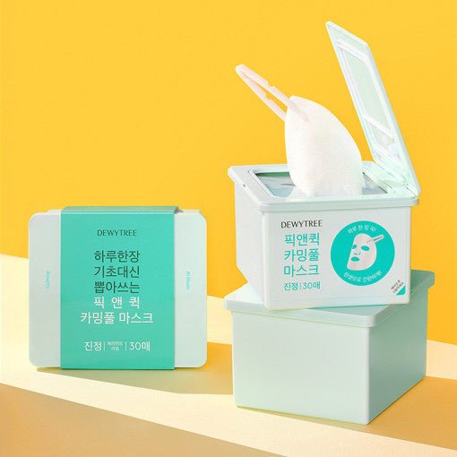 DEWYTREE PICK & QUICK Calming Full Mask 30ea - Daebak