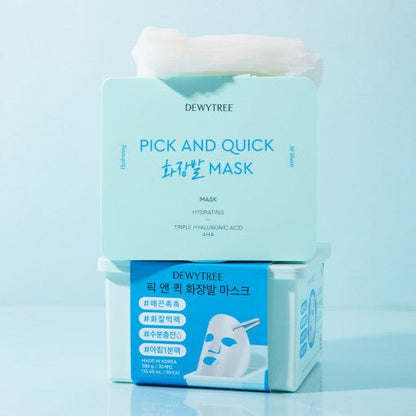 DEWYTREE PICK & QUICK Hydrating Mask 30ea - Daebak