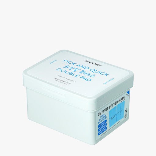 DEWYTREE PICK & QUICK Makeup Boosting Double Pad 380g(100 Pads) - Daebak