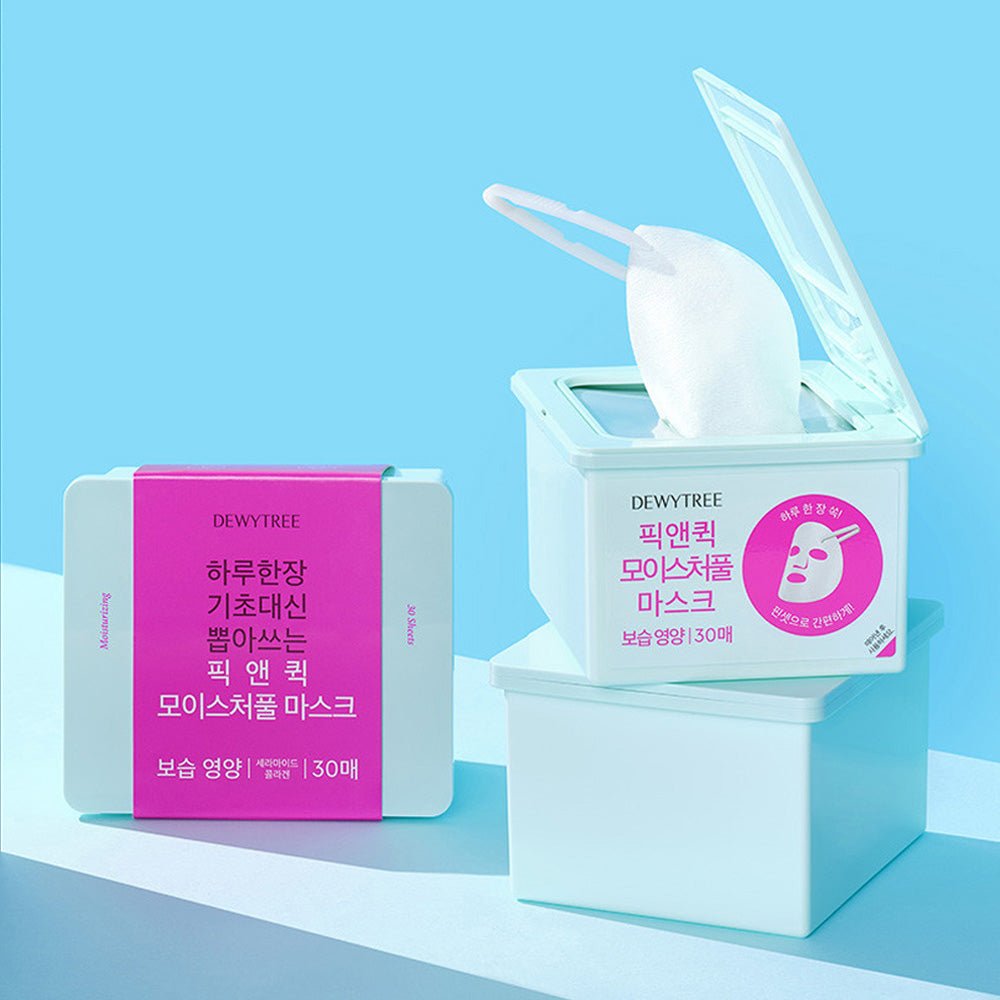 DEWYTREE PICK & QUICK Moisture Full Mask 30ea - Daebak