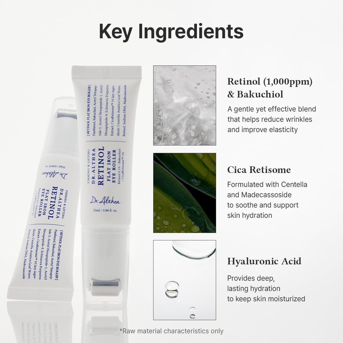 Dr. Althea Retinol Flat Iron Eye Roller - Daebak