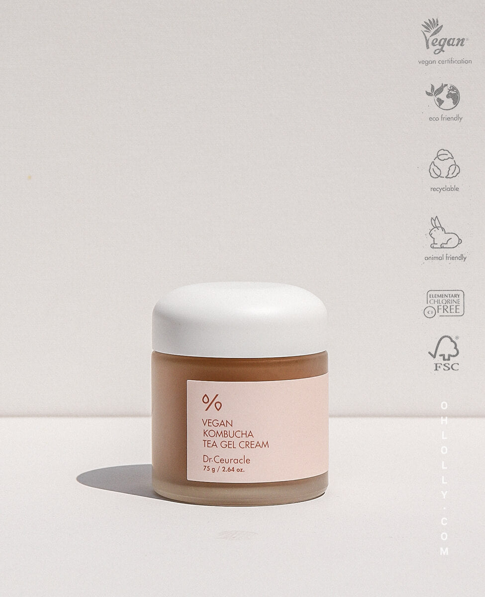 Dr. Ceuracle Vegan Kombucha Tea Gel Cream - Daebak