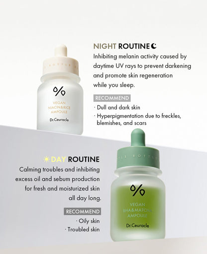 Dr. Ceuracle Vegan Niacin & Rice Ampoule - Daebak