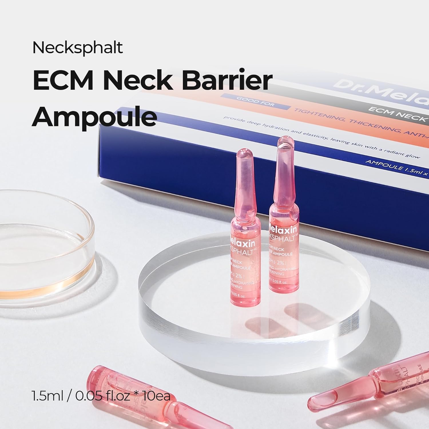 Dr. Melaxin Necksphalt ECM Neck Barrier Ampoule - Daebak