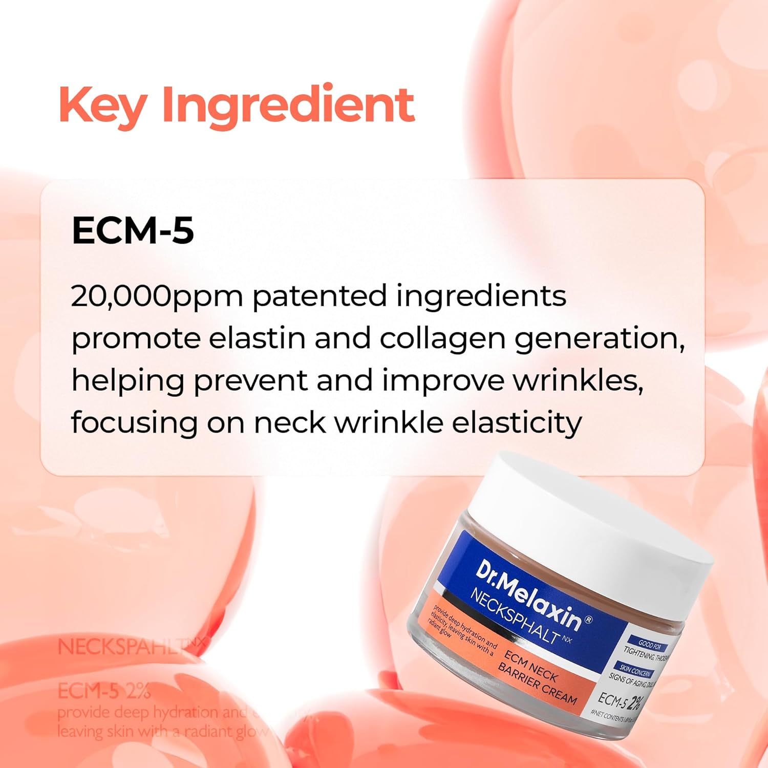 Dr. Melaxin Necksphalt ECM Neck Barrier Cream - Daebak