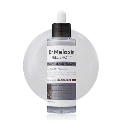 Dr. Melaxin Peel Shot Exfoliant Black Rice Ampoule - Daebak