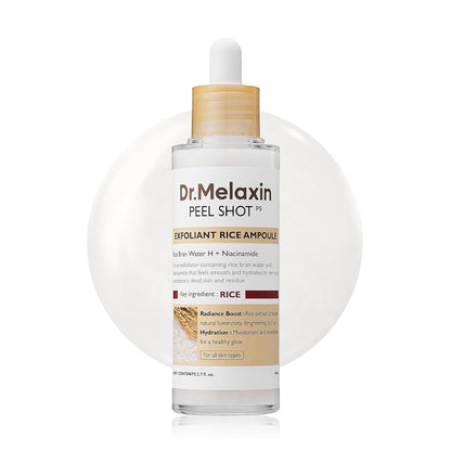 Dr. Melaxin Peel Shot Exfoliant Rice Ampoule - Daebak
