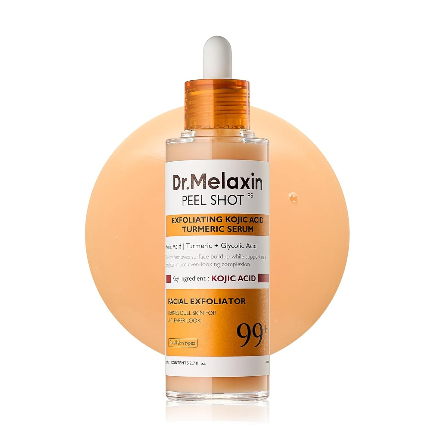 Dr. Melaxin Peel Shot Exfoliating Kojic Acid Turmeric Serum - Daebak