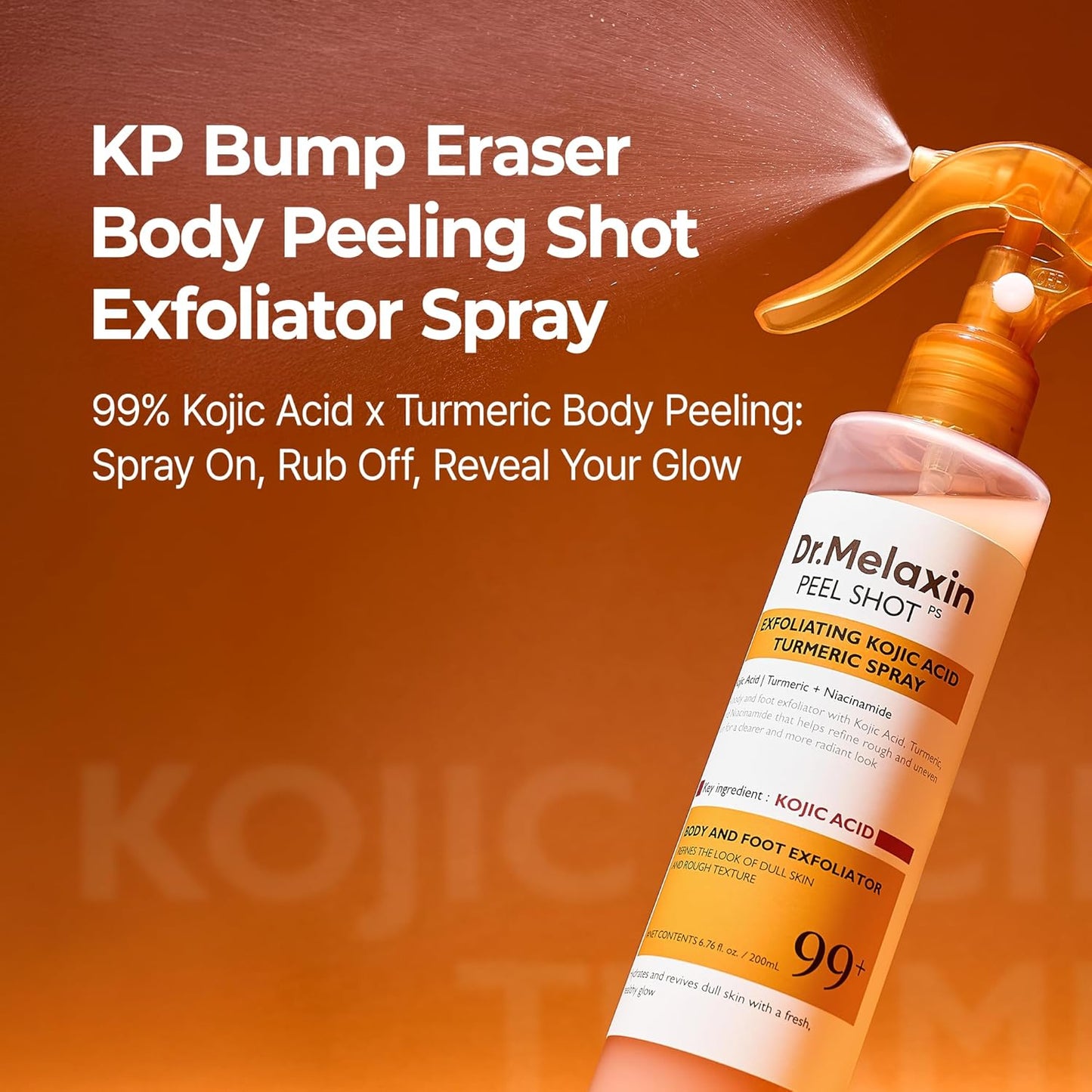Dr. Melaxin Peel Shot Exfoliating Kojic Acid Turmeric Spray - Daebak