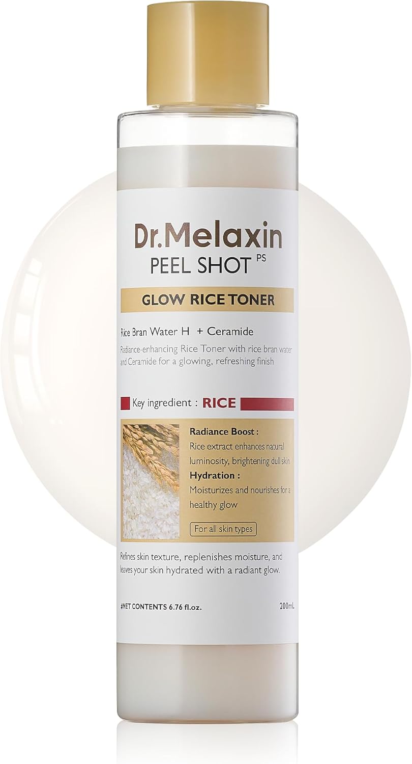 Dr. Melaxin Peel Shot Glow White Rice Toner - Daebak