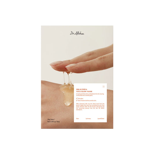 Dr.Althea Vita Glow Mask Sheet 28g X 4ea - Daebak