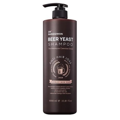 Dr.BANGGIWON Beer Yeast SHAMPOO 1000ml ANTI HAIR LOSS - Daebak