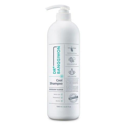 Dr.BANGGIWON COOL SHAMPOO 1000ml ANTI HAIR LOSS - Daebak