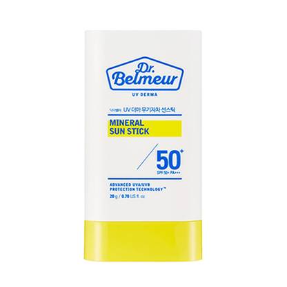 Dr.Belmeur UV Derma Mineral Sun Stick SPF 50+ PA+++ 20g - Daebak