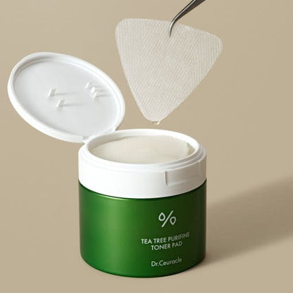 Dr.Ceuracle Tea Tree Purifine Toner Pad 160ml/60ea - Daebak