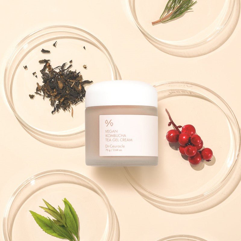 Dr.Ceuracle Vegan Kombucha Tea Gel Cream 75g - Daebak