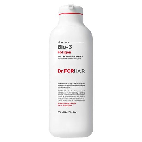Dr.FORHAIR Bio-3 Folligen Shampoo 500ml - Daebak