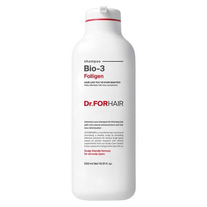 Dr.FORHAIR Bio-3 Folligen Shampoo 500ml - Daebak