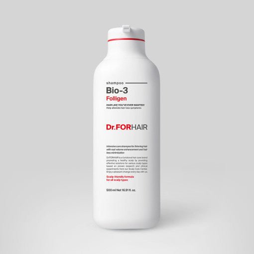 Dr.FORHAIR Bio-3 Folligen Shampoo 500ml - Daebak