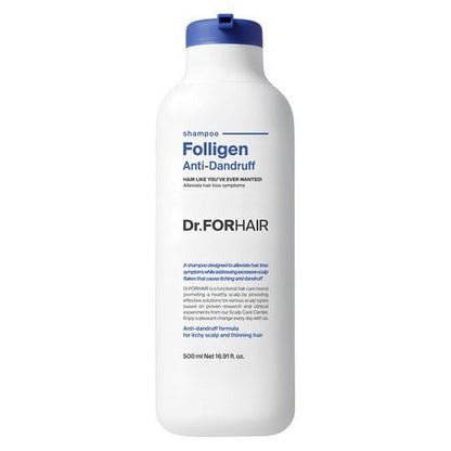 Dr.FORHAIR Folligen Anti-Dandruff Shampoo 500ml - Daebak
