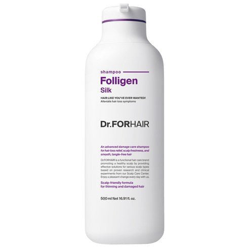 Dr.FORHAIR Folligen Silk Shampoo 500ml - Daebak