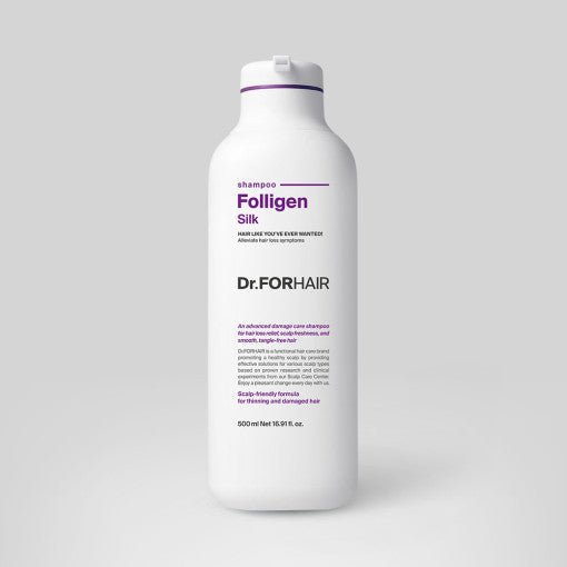 Dr.FORHAIR Folligen Silk Shampoo 500ml - Daebak