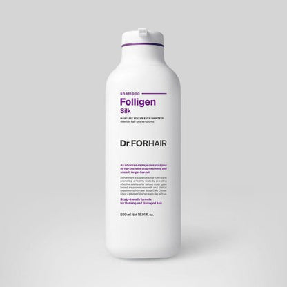 Dr.FORHAIR Folligen Silk Shampoo 500ml - Daebak