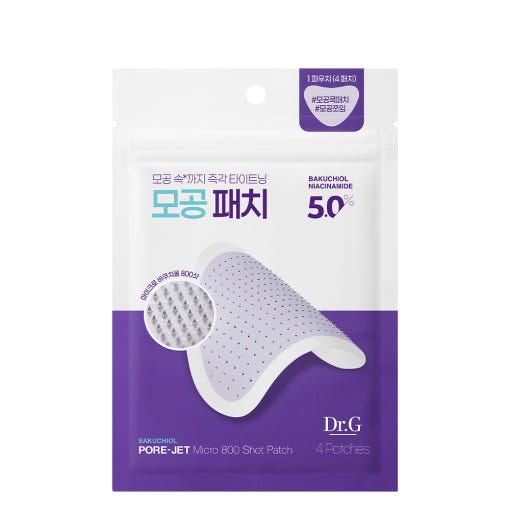 Dr.G Bakuchiol Pore-Jet Micro 800 Shot Patch 4P - Daebak