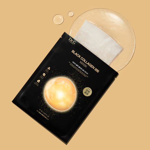 Dr.G Black Collagen 300 Mask 27g X 4ea - Daebak