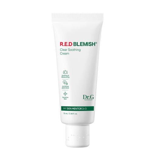 Dr.G RED BLEMISH Clear Soothing Cream 70ml (Tube Type) - Daebak