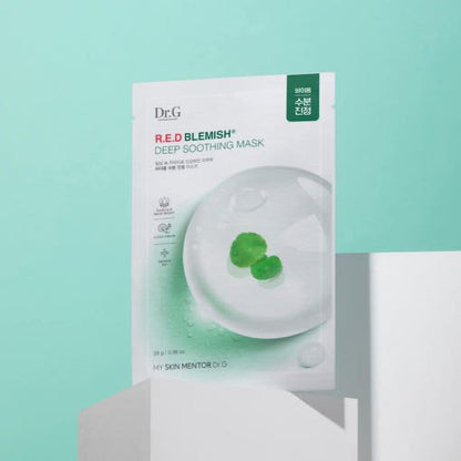 Dr.G RED BLEMISH Deep Soothing Mask 28g X 10ea - Daebak