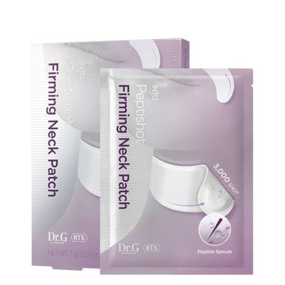 Dr.G RTX Into Peptishot Firming Neck Patch 7g X 5ea - Daebak