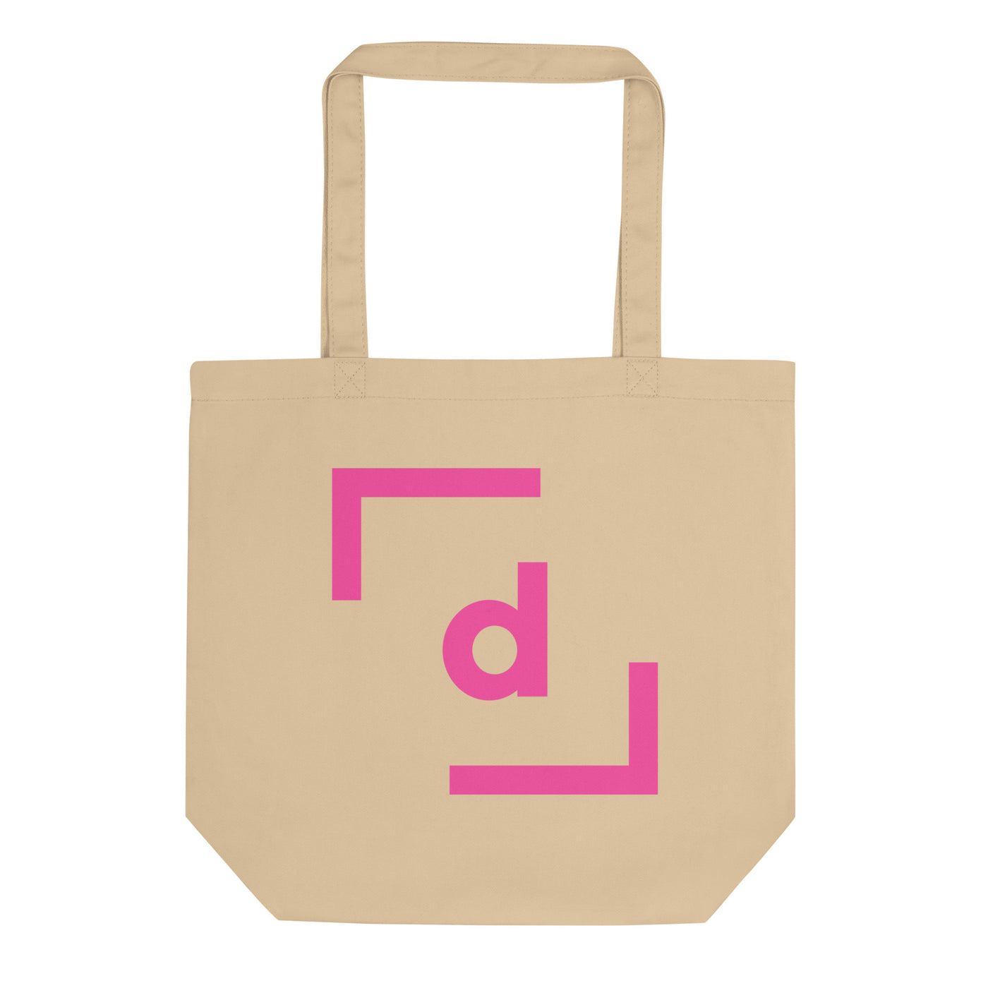 D’ Eco Bag - Pink Logo