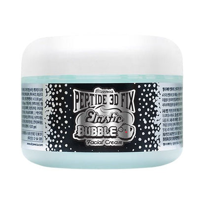 Elizavecca 3D Peptide Elastic Water Bubble Cream 100ml - Daebak